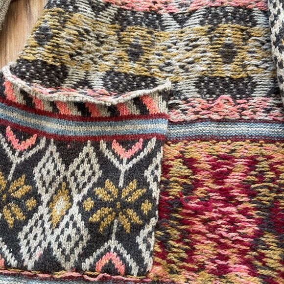 Free People Multicolor Patterned Cardigan - Picture 6 of 7